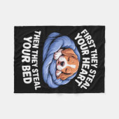 Couverture Polaire Funny Beagle Design For Men Women Hound Beagle Dog (Devant (Horizontal))