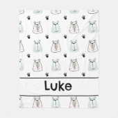 Couverture Polaire Funny Bears Kids (Devant)