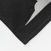 Couverture Polaire Funny Bigfoot Flying Into Space With Stars And Cos (Coin)