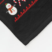 Couverture Polaire Funny Bigfoot Xmas Gift Santa Hat Ugly Bigfoot Chr (Coin)