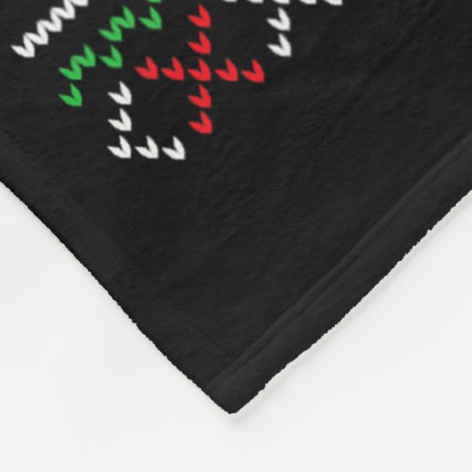 Couverture Polaire Funny Black Cat Gift Pushing Christmas Tree Over C (Coin)