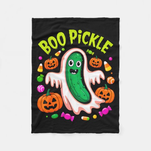 Couverture Polaire Funny Boo Ckle Halloween Party Costume Soky  (Devant)