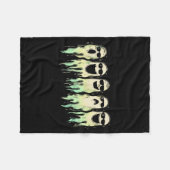 Couverture Polaire Funny Boo Cute Ghost Halloween Soky Fall Season Vi (Devant (Horizontal))