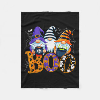 Couverture Polaire Funny Boo Witch Sipders Pumpkins Happy Halloween G