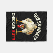 Couverture Polaire Funny Chicken Graphic Tee Men Women Kids Chicken B (Devant (Horizontal))