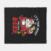 Couverture Polaire Funny Christmas (Devant (Horizontal))