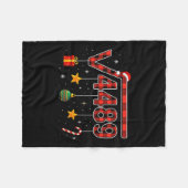 Couverture Polaire Funny Christmas 6 7 Six Seven Meme Square Root 448 (Devant (Horizontal))