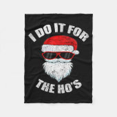 Couverture Polaire Funny Christmas Adult Naughty Dirty Pajama, Ho Pj, (Devant)