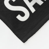 Couverture Polaire Funny Christmas Beer Drinking With Santa Clause (Coin)