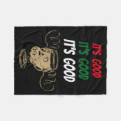 Couverture Polaire Funny Christmas Eggnog It's Good Moose Cup For Egg (Devant (Horizontal))
