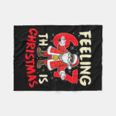 Couverture Polaire Funny Christmas Feeling 6 7 This Christmas Meme Sa (Devant (Horizontal))