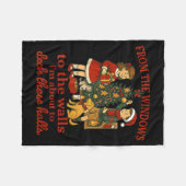 Couverture Polaire Funny Christmas From The Windows To The Walls I'm  (Devant (Horizontal))