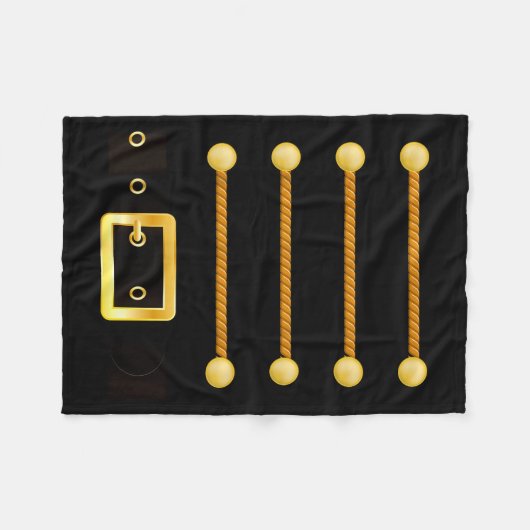 Couverture Polaire Funny Christmas With Nutcracker Costume (Devant (Horizontal))