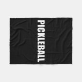 Couverture Polaire Funny Ckleball, I Like Ckleball  (Devant (Horizontal))