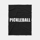 Couverture Polaire Funny Ckleball, I Like Ckleball (Devant)