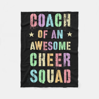 Couverture Polaire Funny Coach Of An Awesome Cheer Squad Trainer Teac