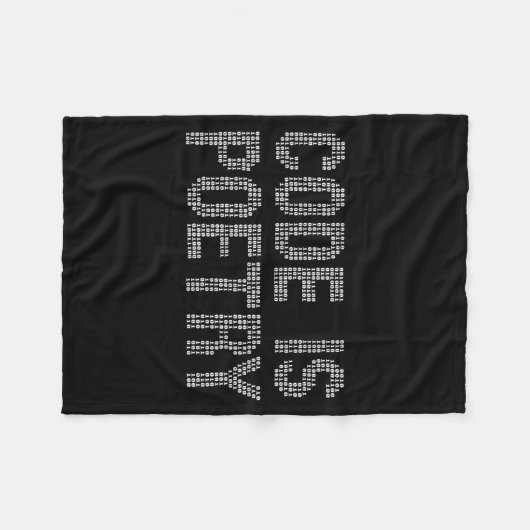 Couverture Polaire Funny Code Is Etry Saying Quote Programer Gift (Devant (Horizontal))