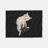 Couverture Polaire Funny Computer Whisperer Cat It Professional Engin (Devant (Horizontal))