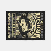 Couverture Polaire Funny Concrete Finisher We Do Presicion Guess Work (Devant (Horizontal))