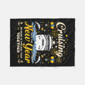 Couverture Polaire Funny Cruising Into 2026 New Year Matching Family  (Devant (Horizontal))