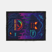 Couverture Polaire Funny Crypto Energy Environmental Satire Gift (Devant (Horizontal))