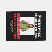 Couverture Polaire Funny Cture Matching Family Christmas Pajama  (Devant (Horizontal))