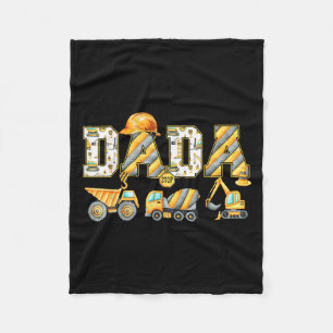 Couverture Polaire Funny Dada Construction Excavateur Enfants Corresp