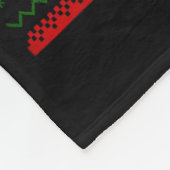 Couverture Polaire Funny Dear Santa Can I Work From Home Ugly Christm (Coin)