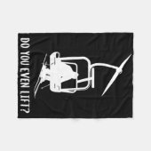 Couverture Polaire Funny Do You Even Lift Ski  (Devant (Horizontal))