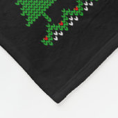 Couverture Polaire Funny Dog Lovers Cute Pug Santa Hat Ugly Christmas (Coin)