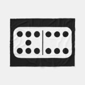 Couverture Polaire Funny Domino Meme Six Seven Play Strategy Number H (Devant (Horizontal))