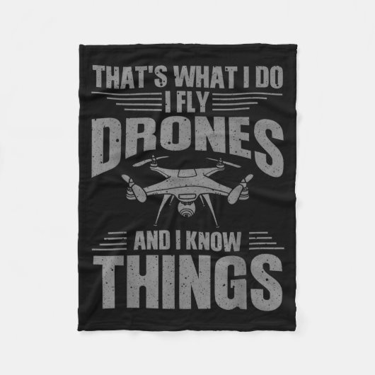 Couverture Polaire Funny Drone Art For Men Women Boys Drone Racing Dr (Devant)