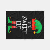 Couverture Polaire Funny Elf Family Christmas The Sweet Elf Sweater M (Devant (Horizontal))