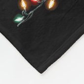 Couverture Polaire Funny English Setter Christmas Graphics Dog Lights (Coin)