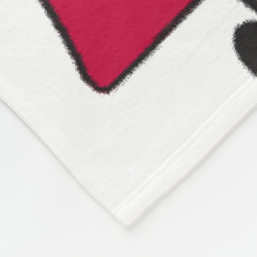 Couverture Polaire Funny et Euphoric Ladybug (Coin)