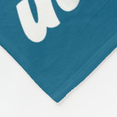 Couverture Polaire Funny Fishing Quote Hooked On B Fishing (Coin)