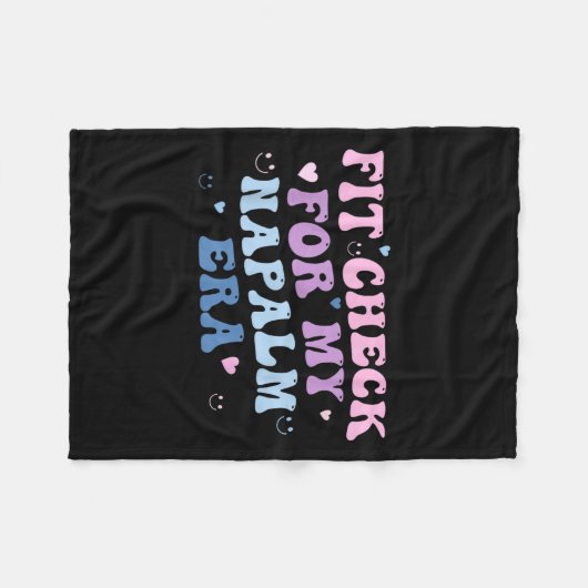 Couverture Polaire Funny Fit-check For My Napalm Era Design (Devant (Horizontal))