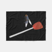 Couverture Polaire Funny Fly Swatter Pro Biden Harris 2020 Débat Sar (Devant (Horizontal))