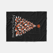 Couverture Polaire Funny Fox Noël Arbre Renards Renards Renards (Devant (Horizontal))