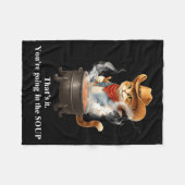 Couverture Polaire Funny Frog Witch Meme That's It You're Going In Th (Devant (Horizontal))