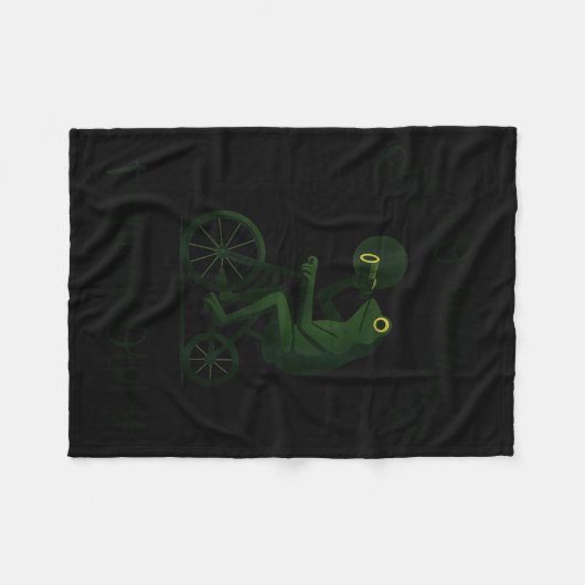 Couverture Polaire Funny Frog Wizard Off To Commit Tom Foolery Eclips (Devant (Horizontal))