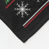 Couverture Polaire Funny Full Of Christmas Cheer Beer Ugly Matching C (Coin)