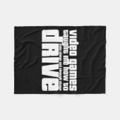 Couverture Polaire Funny Gaming New Driver Video Game Driving Instruc (Devant (Horizontal))