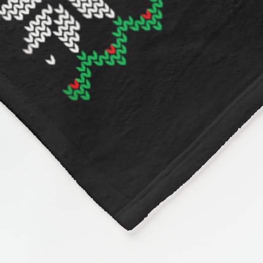 Couverture Polaire Funny German Shorthaired Inter Dog Ugly Xmas Sweat (Coin)