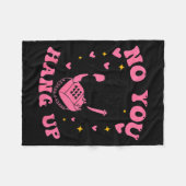 Couverture Polaire Funny Ghost Calling Halloween Y Costume No You Han (Devant (Horizontal))