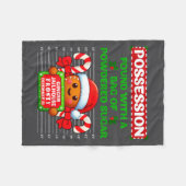 Couverture Polaire Funny Gingerbread Inmate Christmas Matching Family (Devant (Horizontal))