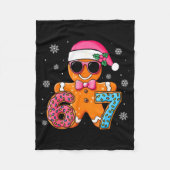 Couverture Polaire Funny Gingerbread Six Seven 67 Ice Cream Drip Chri (Devant)