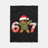 Couverture Polaire Funny Gingerbread Six Seven 67 Ice Cream Drip Chri (Devant)