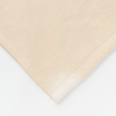 Couverture Polaire Funny giraffe wearing a Santa hat (Coin)