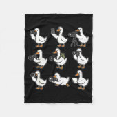 Couverture Polaire Funny Goose Photographer Photography Camera Photo  (Devant)